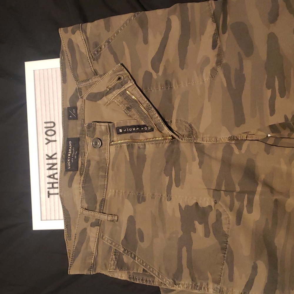 - Lucky Brand camo pants - Picture 2 of 7